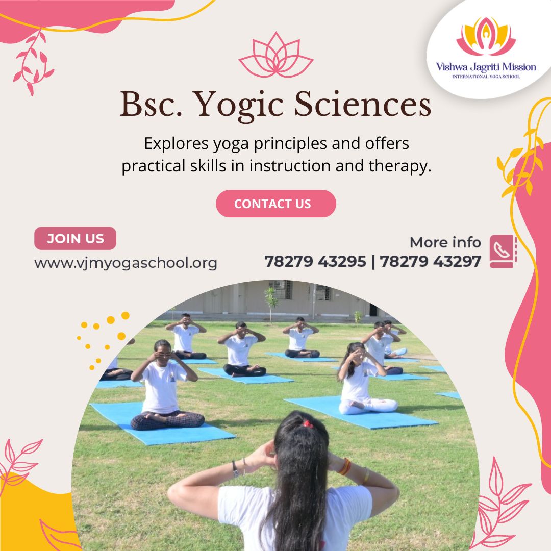 Are you ready to unlock the ancient wisdom of Yogic Sciences with our Bachelors in Science? 
.
You can contact us at 7827943295, 7827943297, or email us at: contact@vjmyogaschool.org
.
#yoga #yogatraining #yogaclasses #yogacourse #graduation #VJMInternationalYogaSchool