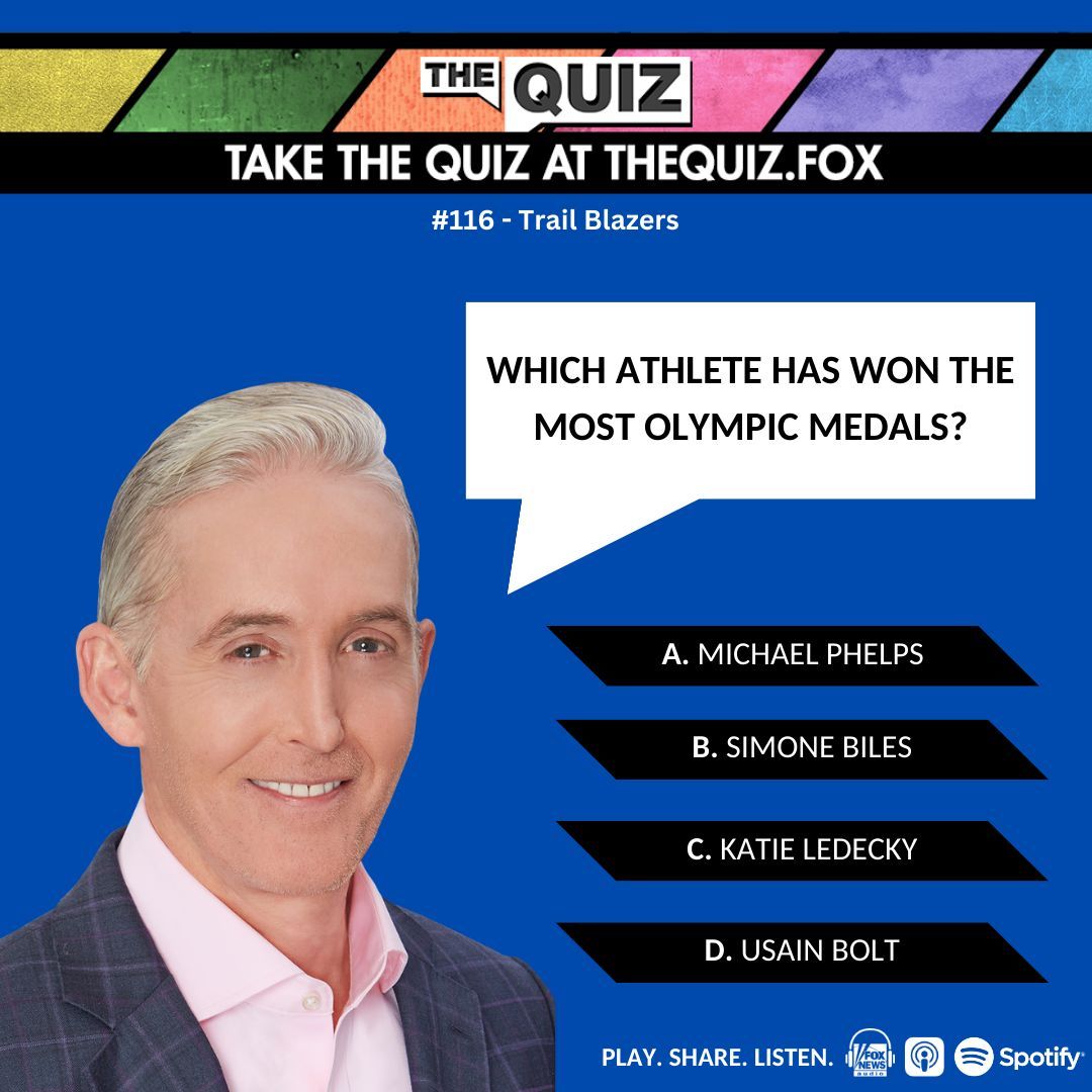 The Paris #2024 Olympic Games are on the horizon! Let's test your Olympic knowledge. Play. Share. Listen to #TheQuiz with @Tgowdysc for the answer to this question. buff.ly/4bmUUpt