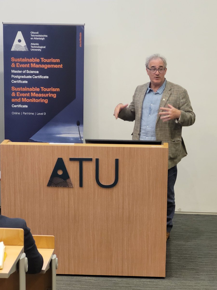 Ireland's 1st INSTO observatory and one of only 44 worldwide was officially launched today, led by ATU's Dr James Hanrahan, Director of the Atlantic Sustainable Tourism Observatory Ireland & ATU researchers within STORY@ATU. #ATUObservatory @UNWTO @Failte_Ireland @TourismIreland
