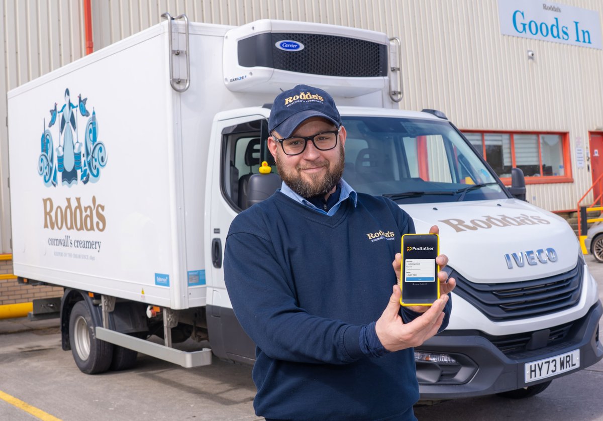 @Roddas_Cream has selected fleet logistics software from Podfather to drive improvements in its direct to market service. 👉🏽 Read the full article here: thepodfather.com/customer/rodda… #customer #roddas