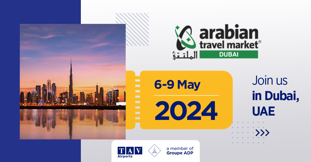 Meet the TAV Airports team in ATMDubai 2024! 👋🏻 We're excited to connect with industry leaders and foster partnerships that drive connectivity. See you there!

@ATMDubai

#ATMDubai #Dubai #UAE #Tourism #RouteDevelopment