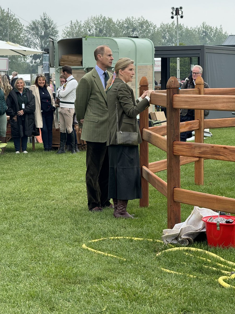 Duke and Duchess of Edinburgh at Windsor horse show!!