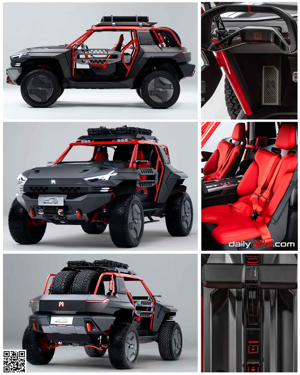 2024 M-Hero M-Hunter | DailyRevs

#mhero #mhunter #dongfengmotor #beijingautoshow #SUV