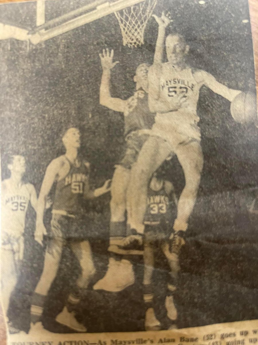 TBT Wishing a Happy Birthday to Coach Alan L Bane and this pic is Alan in action with the Maysviile Bulldogs