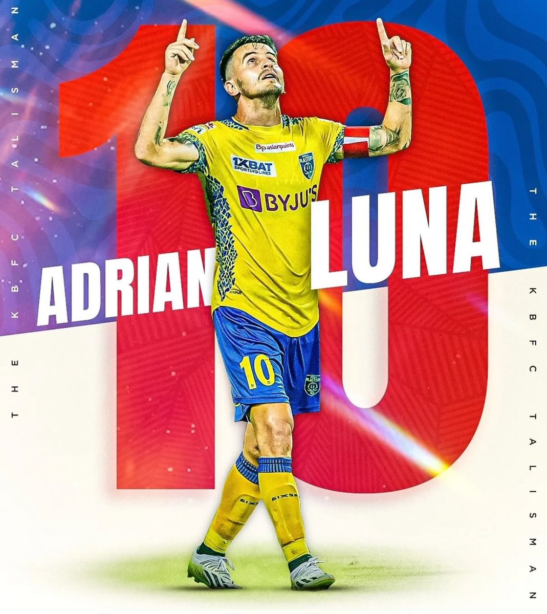 🚨🌕| Kerala Blasters have triggered Adrian Luna's 🎩🪄 contract extension clause.

@MarcusMergulhao 

#KeralaBlasters #KBFC
