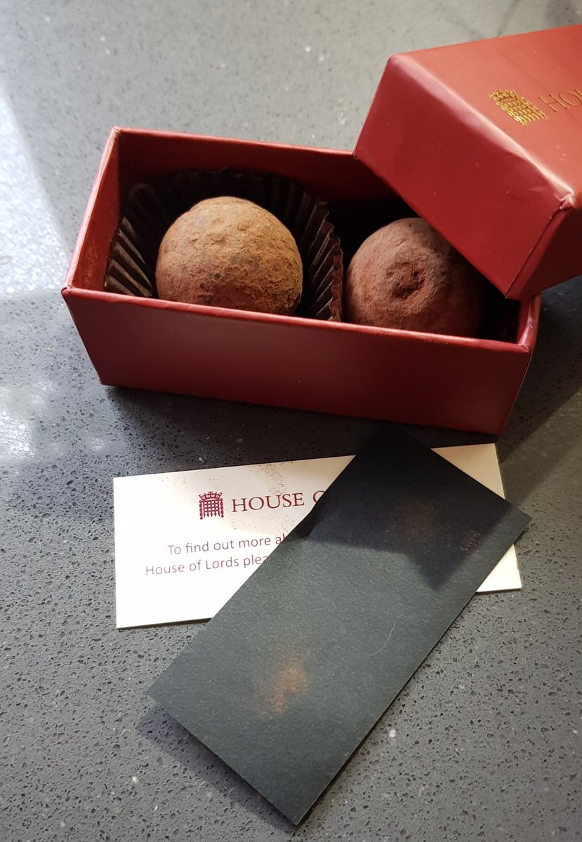 Lovely day yesterday celebrating the 130th anniversary of the @SWWJ at the House of Lords, and we got chocolates too! Why not take a look through our history ... and if you are not already a member, see what we do and join us! ... swwj.co.uk