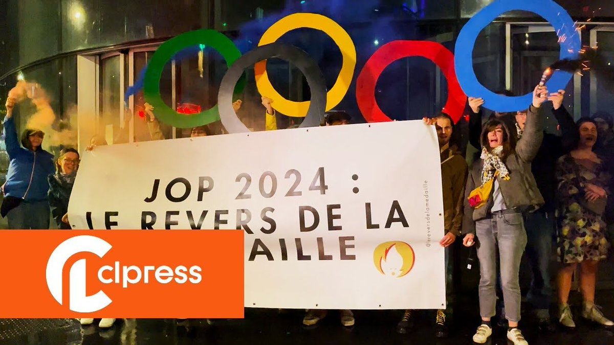 🟠 VIDÉO - Jeux Olympiques Paris 2024 : action contre le nettoyage social (1 mai 2024) youtube.com/watch?v=mQxZk6…