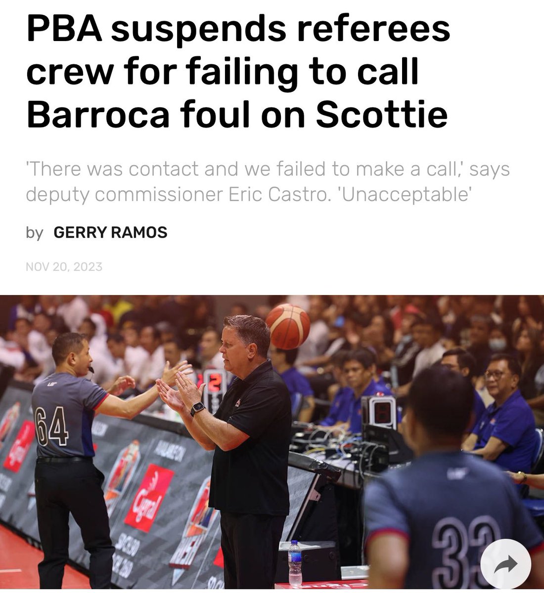 Dapat may KPIs talaga mga referees sa PH volleyball. Pwedeng suspension ng ilang weeks. Malala kasi the same referees yung may controversial or wrong calls (starts with C, A, etc) 

Ginagawa yan sa PBA and UAAP basketball eh. Isulong natin ang fair and competent officiating ‼️