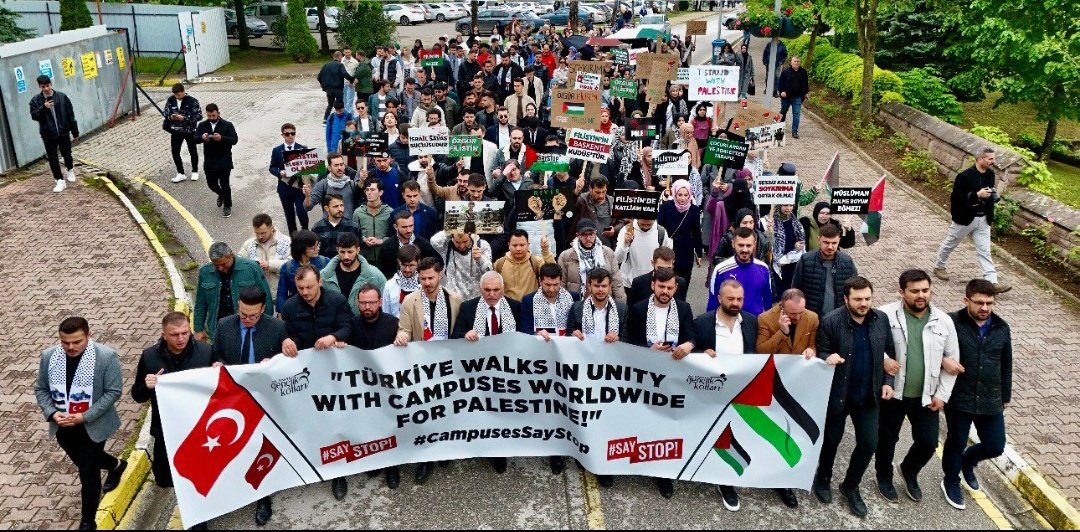 #CampusesSayStop 
#FreePalestine 
#Katilİsrailsürüsü
