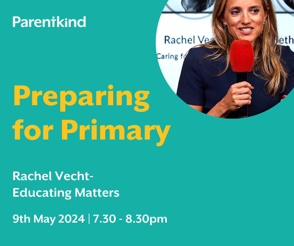 We've joined forces with Rachel Vecht from Educating Matters to help everyone get off to a good start with their primary school experience in the Autumn. 🎒 🍎 ✏️ Join our Preparing for Primary webinar FREE on 9th May: parentkind.org/parent-webinars
