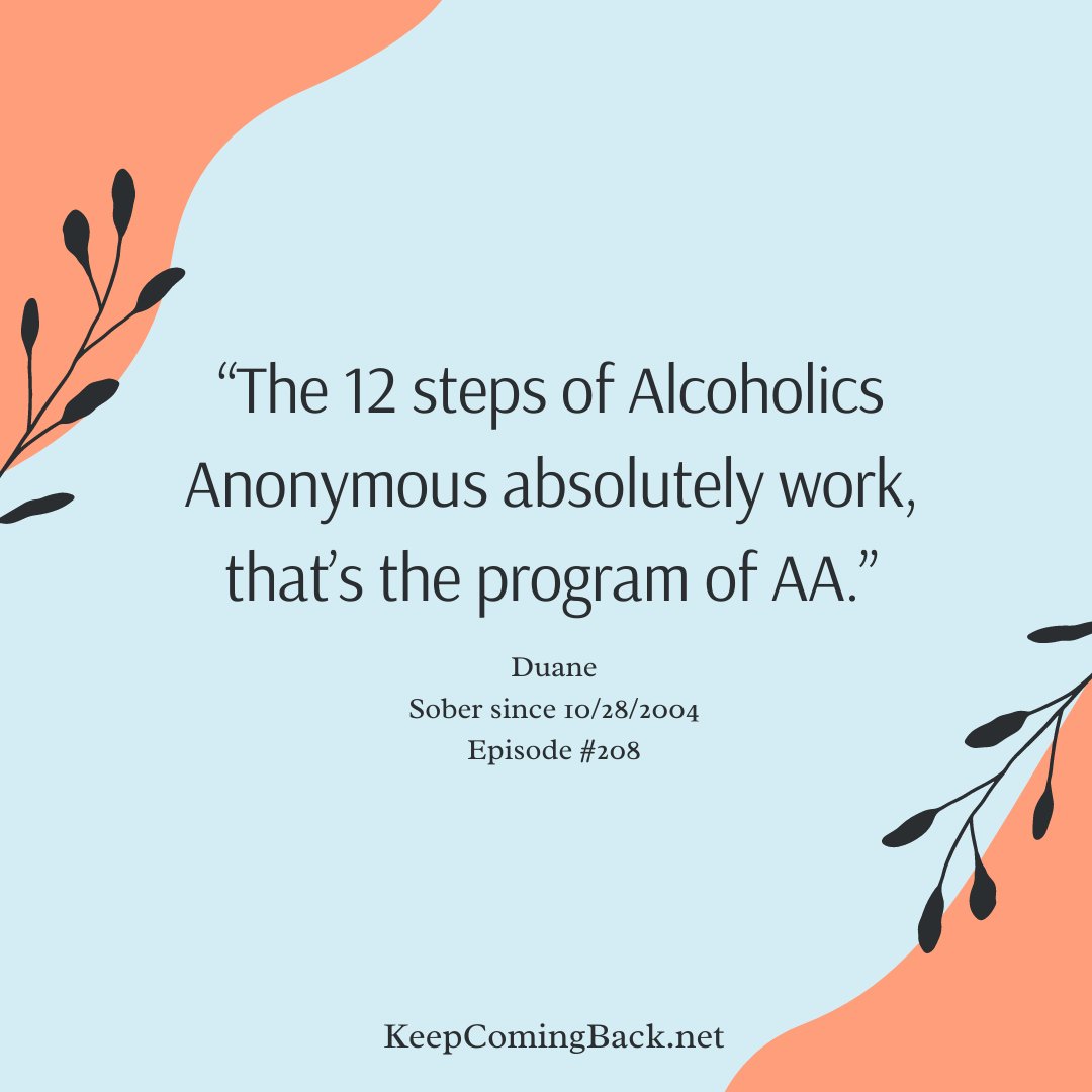 Duane began with “a normal adolescent experience with alcohol,” of course it escalated until he begged for help and completely committed to Alcoholics Anonymous - and today lives a beautiful life.

#AlcoholicsAnonymous
#RecoveryPosse