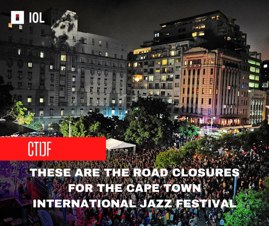 The Cape Town International Jazz Festival (CTIJF) takes place this weekend and the city centre is expected to be abuzz with all the excitement.
#CTIJF2024 #RoadClosure
iol.co.za/news/south-afr…