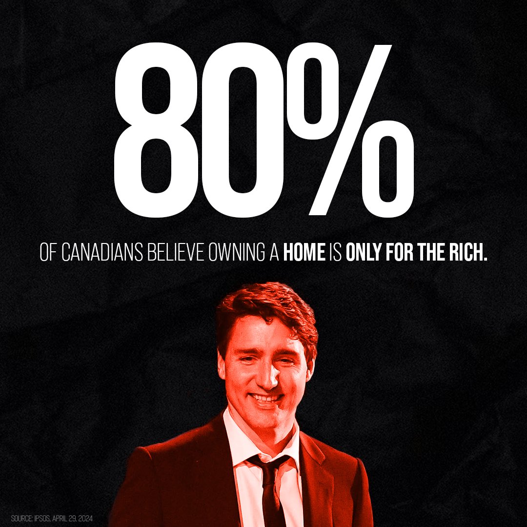 Trudeau DOUBLED: 💵 Rent 🏠 Mortgage payments 💰 Down payments After 9 years, Trudeau is not worth the cost of housing.