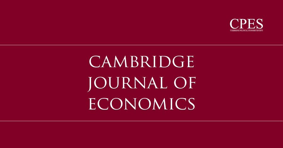 Cambridge Journal of Economics workshop on ontology and the history of economic thought, today and tomorrow.