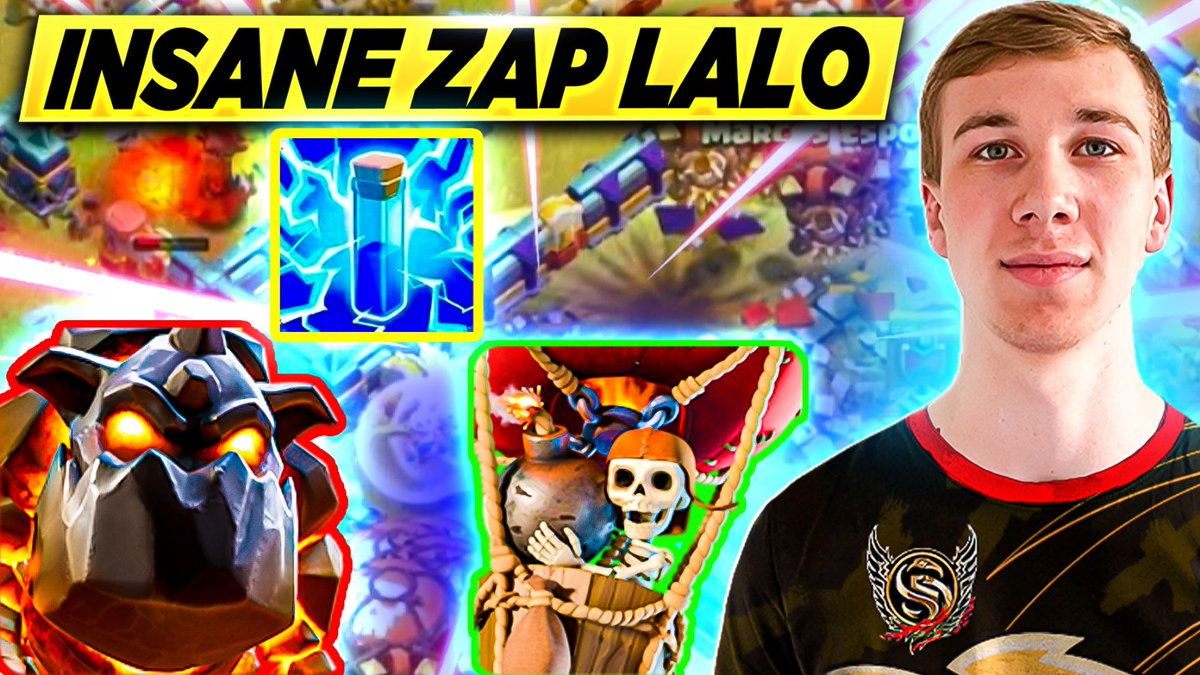 Bored of seeing root riders and general spam! 😤 In this video, we witness Einstein absolutely crushing a maxed TH16 with zap lalo! Check it out ⬇️

📺 youtube.com/watch?v=FHTbVy…

#ClashOfClans | #ClashwithHaaland | #ClashOn