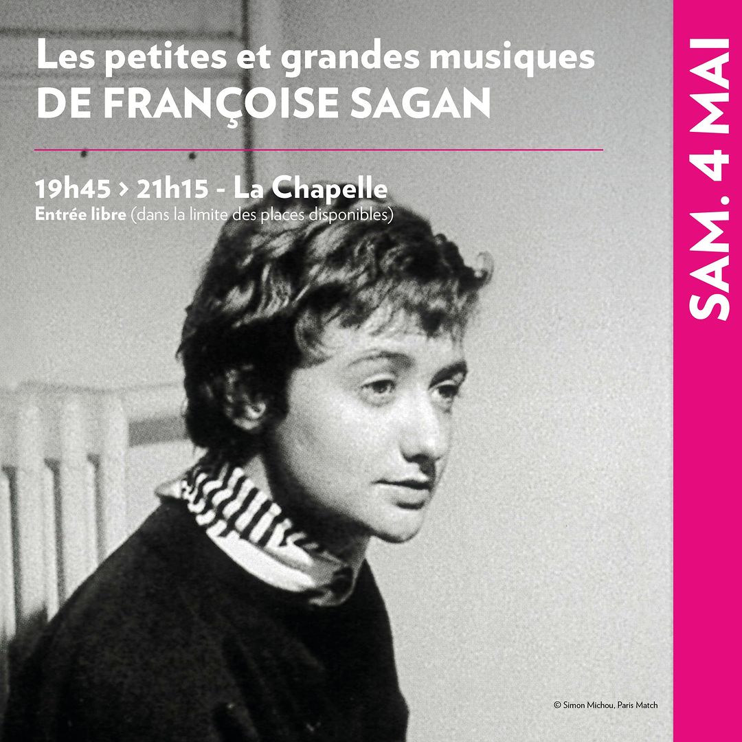 Rose (@rosekeren) on Twitter photo Très reconnaissante de participer à cette création autour de Françoise Sagan & la musique pour le Festival littéraire de Deauville!
►Par Sophie Delassein et Rose | Piano : Romain Berrodier
🗓️Samedi 4 mai
📍La Chapelle des <a href="/Franciscaines_/">Les Franciscaines - Deauville</a> de Deauville
ℹ️ festivallitterairedeauville.fr/fr/agenda-fest… Très reconnaissante de participer à cette création autour de Françoise Sagan & la musique pour le Festival littéraire de Deauville!
►Par Sophie Delassein et Rose | Piano : Romain Berrodier
🗓️Samedi 4 mai
📍La Chapelle des <a href="/Franciscaines_/">Les Franciscaines - Deauville</a> de Deauville
ℹ️ festivallitterairedeauville.fr/fr/agenda-fest…