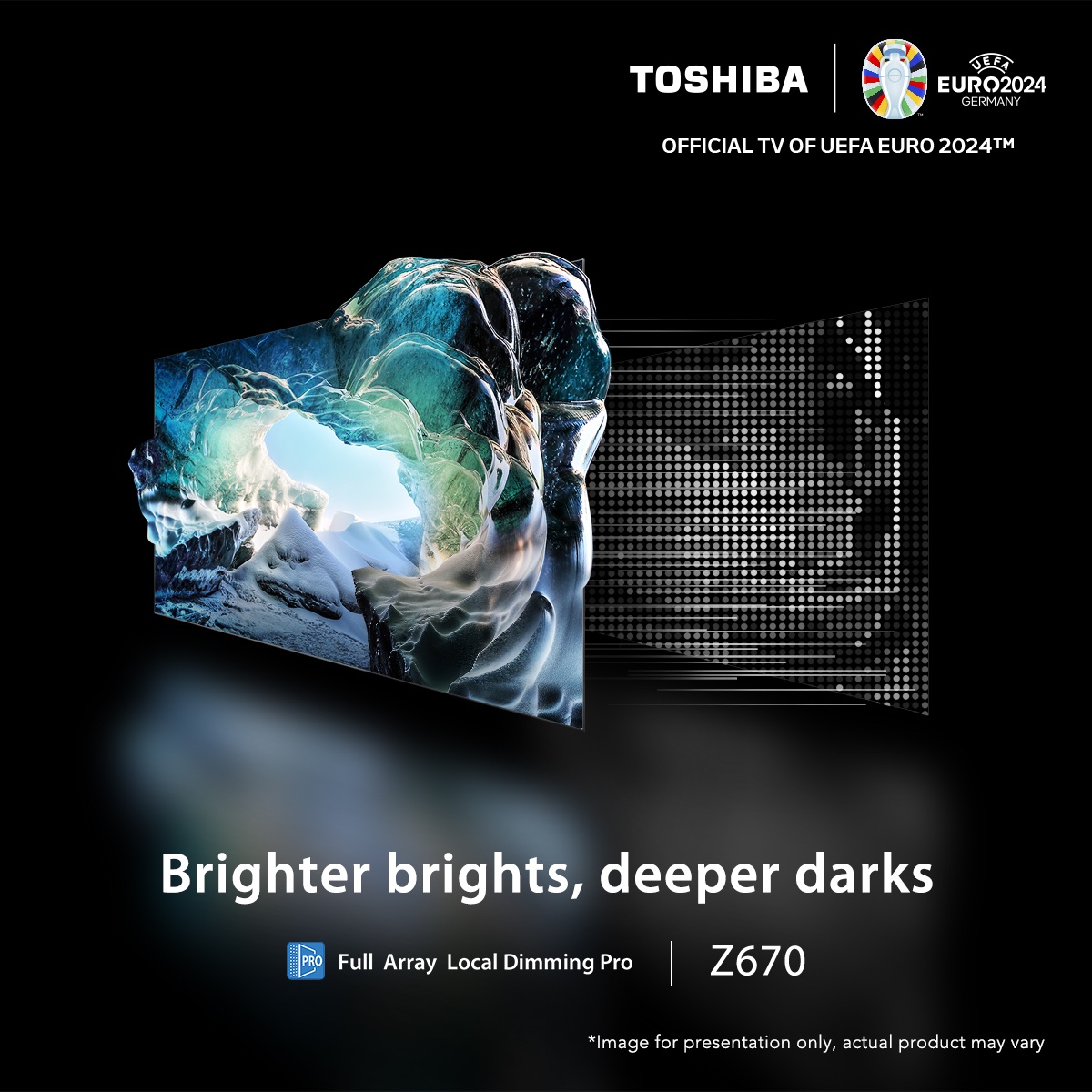 Even the shadows deserve their spotlight. With Z670's Full-Array Local Dimming Pro, #ToshibaTV outshines the stars and city lights, ensuring your cinematic experience is as immersive as it gets. Which movie do you think would look best on this TV? Comment below!