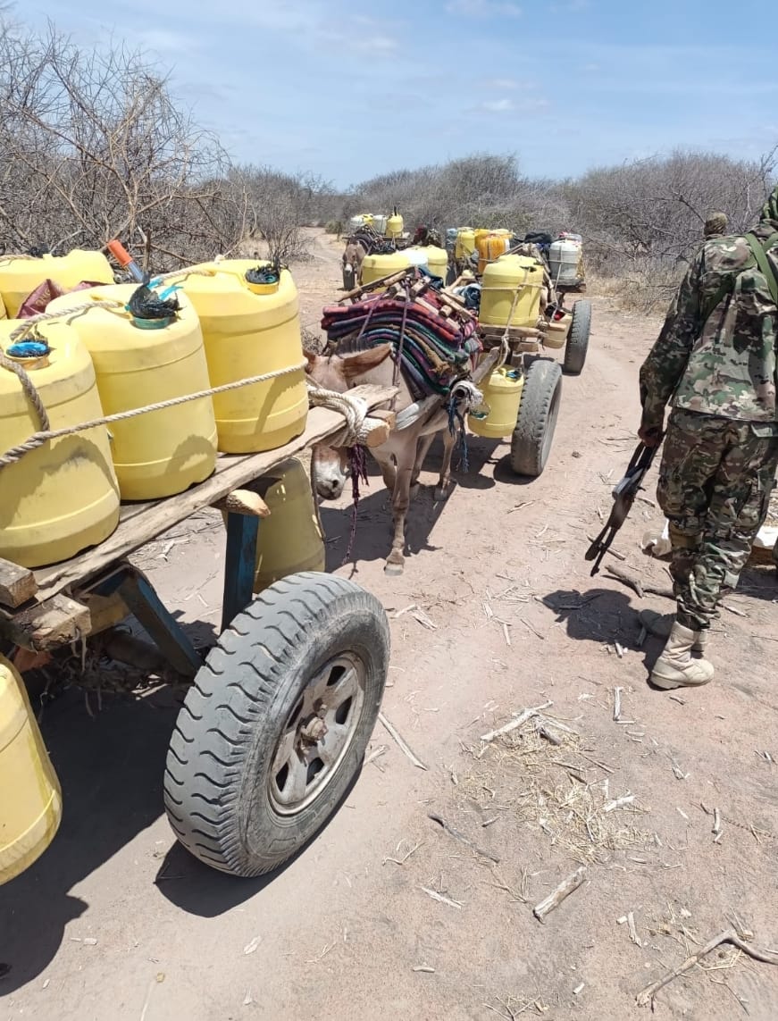 After security agencies sealed loopholes through enhanced counter terrorism operations, #Alshabaab resorted to conducting attacks using Improvised Explosive Devices (IEDs) hidden in donkey carts. This is cruelty against animals which is wrong on all fronts as even religions