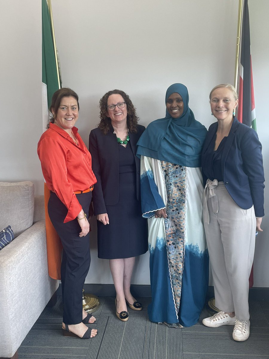 A pleasure to host @IfrahFoundation at the Embassy today and to get an update on their inspirational, important work to protect girls and eliminate FGM @Irish_Aid