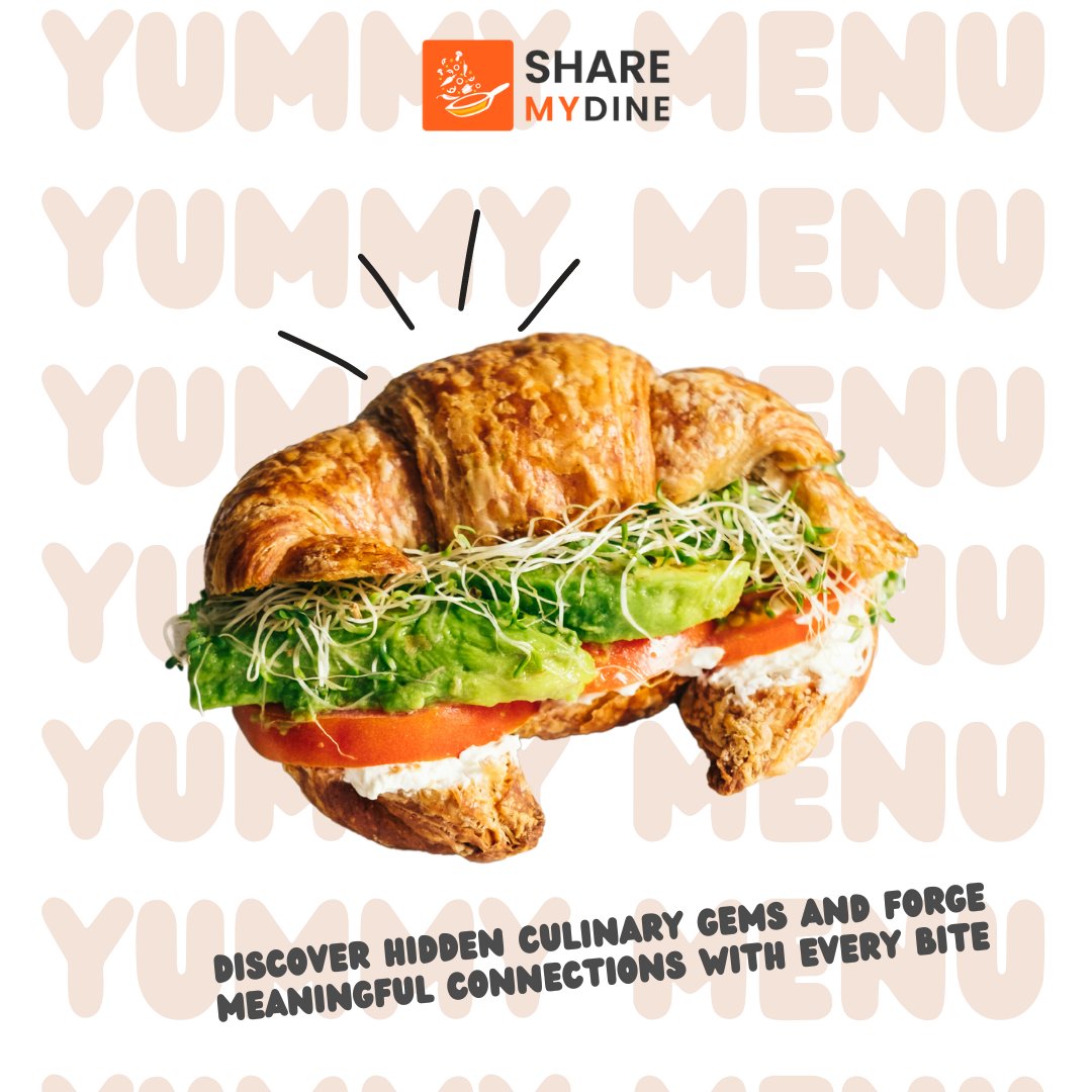 🏡🍴 Seeking a unique dining experience without leaving your hometown? Look no further than Share My Dine! Our platform connects food enthusiasts with talented hosts offering one-of-a-kind meals in the comfort of their homes. 

#ShareMyDine #HomeDining #CommunityCuisine