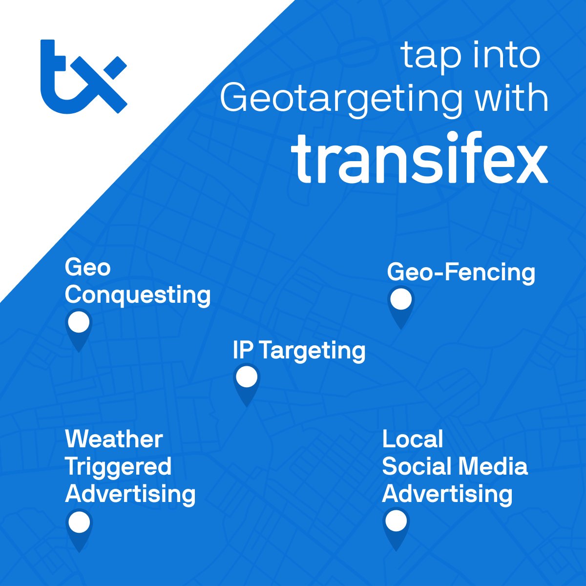 Geo-targeting ensures your content reaches the right people at the right time. Learn how to localize your content so that your message hits home globally: hubs.ly/Q02vRBRz0 #transifex #AI #localization #geotargeting #geotargetingmarketing #geofencing #marketingtips
