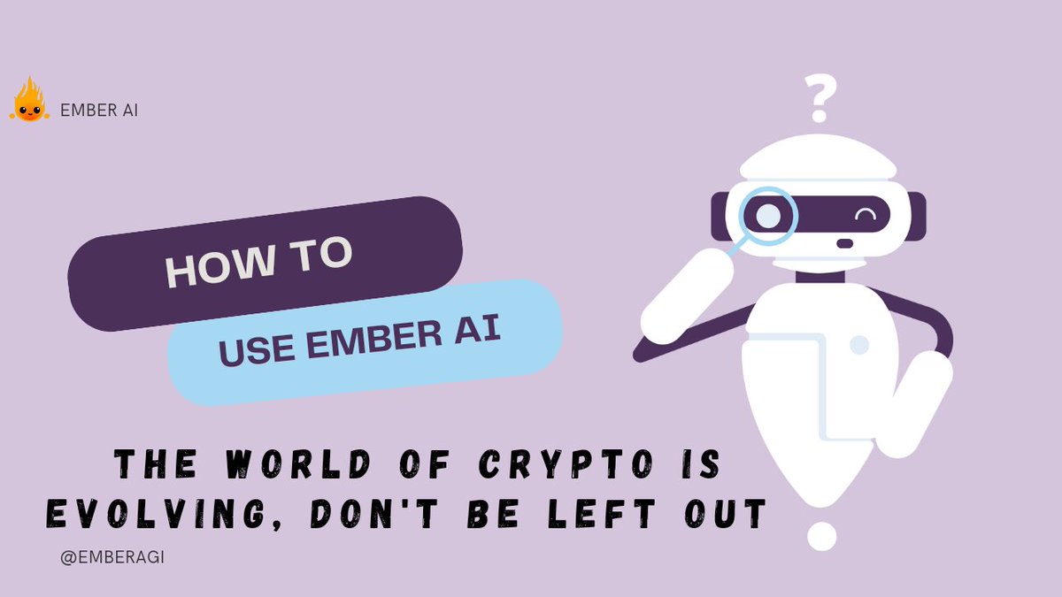 deprofus's tweet photo. EmberAi bot is a bot that analyses the Crypto market with accurate information, analysis etc. To add @EmberAGI bot to your telegram group is free and easy, just as adding a member to a group search for the bot @EmberAIBot and add to enjoy a limitless access.#web3 #bot #EmberAi https://t.co/nmRWU4hJ3X