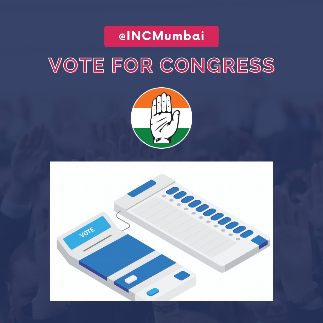 To the voters of India, the time has come to rally behind Congress and support Shri Rahul Gandhi. We must unite to confront challenges and shape our future with resolve. Now is the time to take a bold step forward in leadership direction! 🇮🇳#HathBadlegaHalaat #Congress #Mumbai
