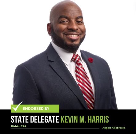 Kevin M. Harris (@kevinmharris) on Twitter photo I strongly support <a href="/AlsobrooksForMD/">Angela Alsobrooks</a> for U.S. Senate. Angela is the right person at the right time to represent our interests.
Early Voting begins today, May 2nd, and continues through Thursday, May 9th. Polls are open from 7 a.m. to 8 p.m.
See you at the polls! I strongly support <a href="/AlsobrooksForMD/">Angela Alsobrooks</a> for U.S. Senate. Angela is the right person at the right time to represent our interests.
Early Voting begins today, May 2nd, and continues through Thursday, May 9th. Polls are open from 7 a.m. to 8 p.m.
See you at the polls!