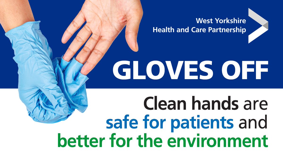 Did you know the NHS uses 1.4 billion gloves each year?! About a third of these are unnecessary. 
😱😱😱
To coincide with @WHO World Hand Hygiene Day #WHHD we are excited to promote the @WYhealthSocial #WYGlovesOff campaign to promote responsible glove use.