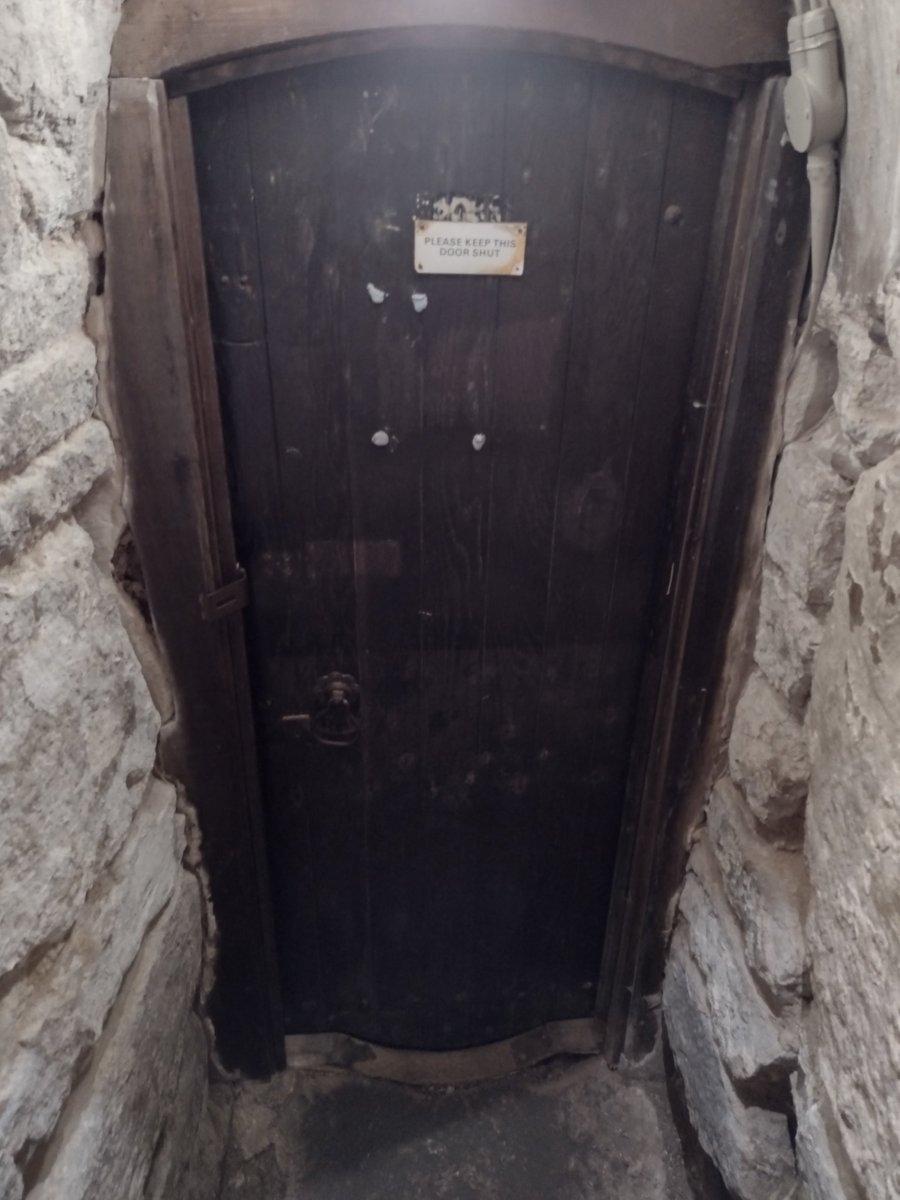 The door to the Saxon crypt St Wystan's. #Repton #Derbyshire #AdoorableThursday