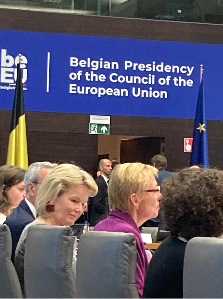 H.M The Queen of the Belgians at the opening of @EU2024BE event on #EUChildGuarantee is thanked for her commitment to #EndChildPoverty throughout Europe. We applaud her presence as a boost for the #ChildGuarantee, recognising the many achievements to date.
#InvestingInChildren