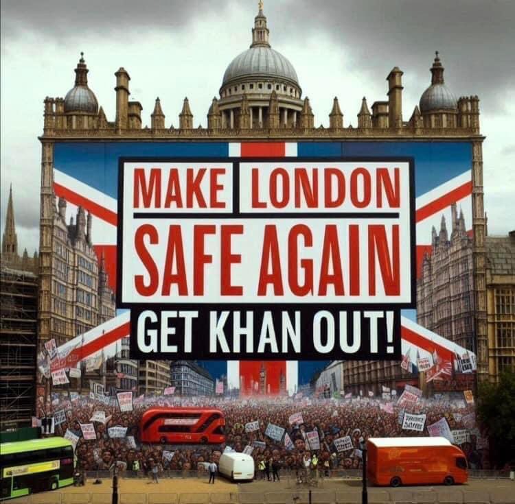 #GetKhanOut #Election2024 #LondonMayor #LondonMayorElections #LocalElections2024 #LondonAssembly #LondonMayorElections #London #KhanMustGo #KhanOut
