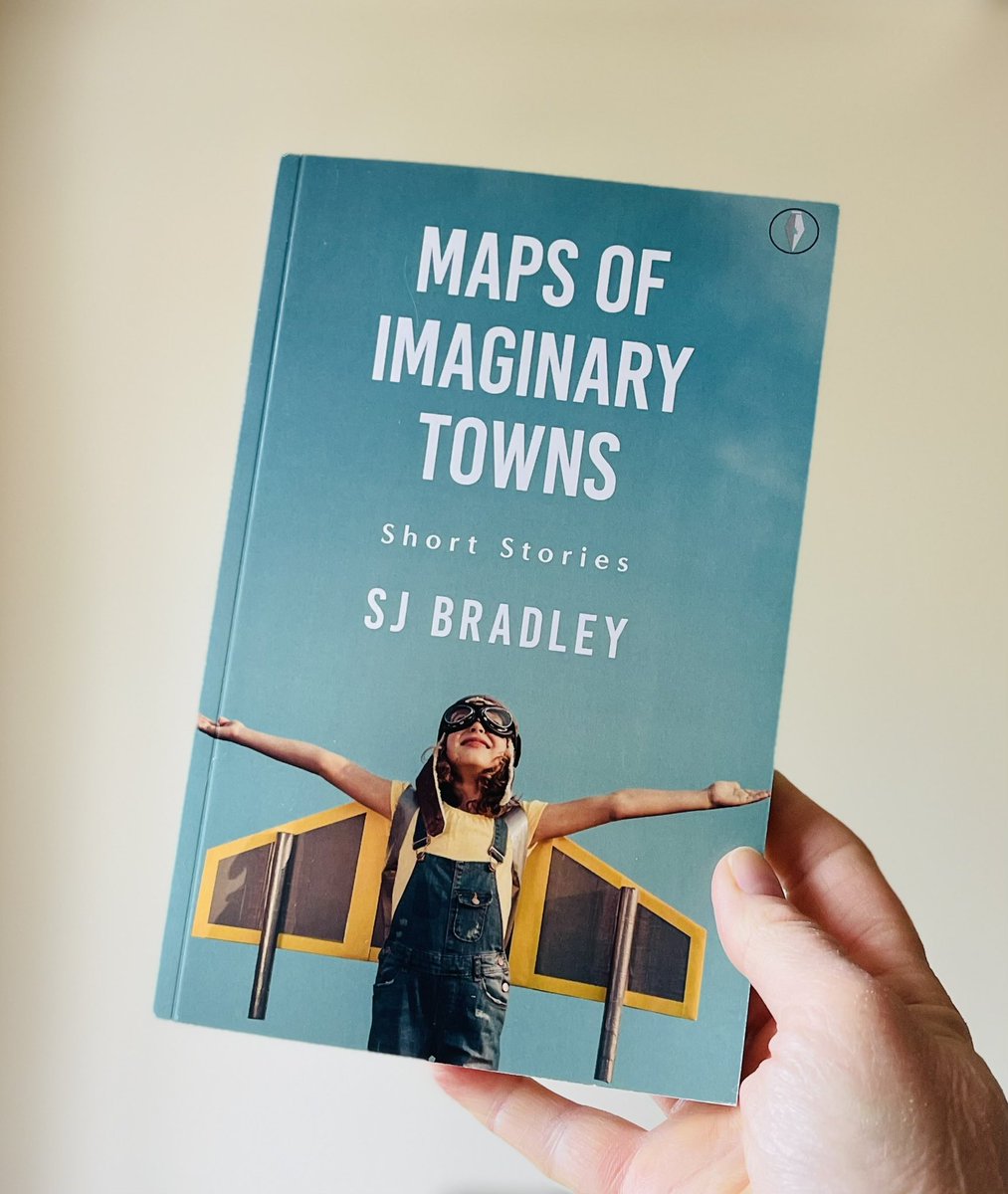 Thank you very much to @kenyon_isabelle and @fly_press for my copy of #MapsOfImaginaryTowns by #SJBradley which is out in September. It looks brilliant, and I can’t wait to read it!