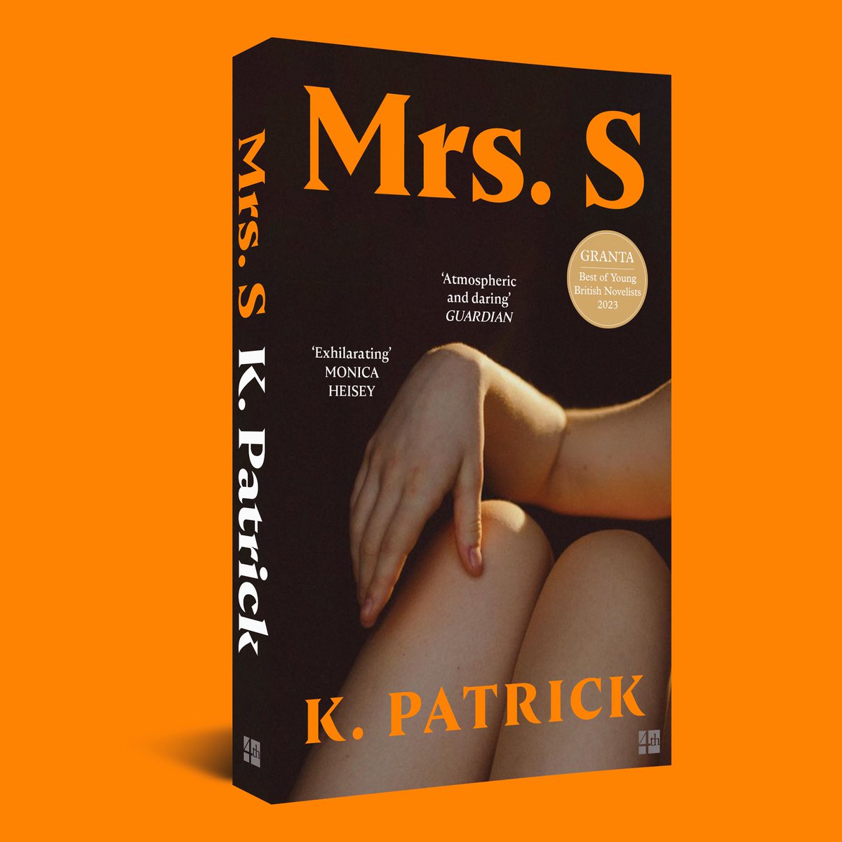 Out this summer with a HOT new paperback look 🔥 MRS. S by @K__Patrick is a powerful, sensual novel of the forbidden love between a young woman and the headmaster’s wife, unfolding across a single heatwave summer. Coming 6th June 🖤