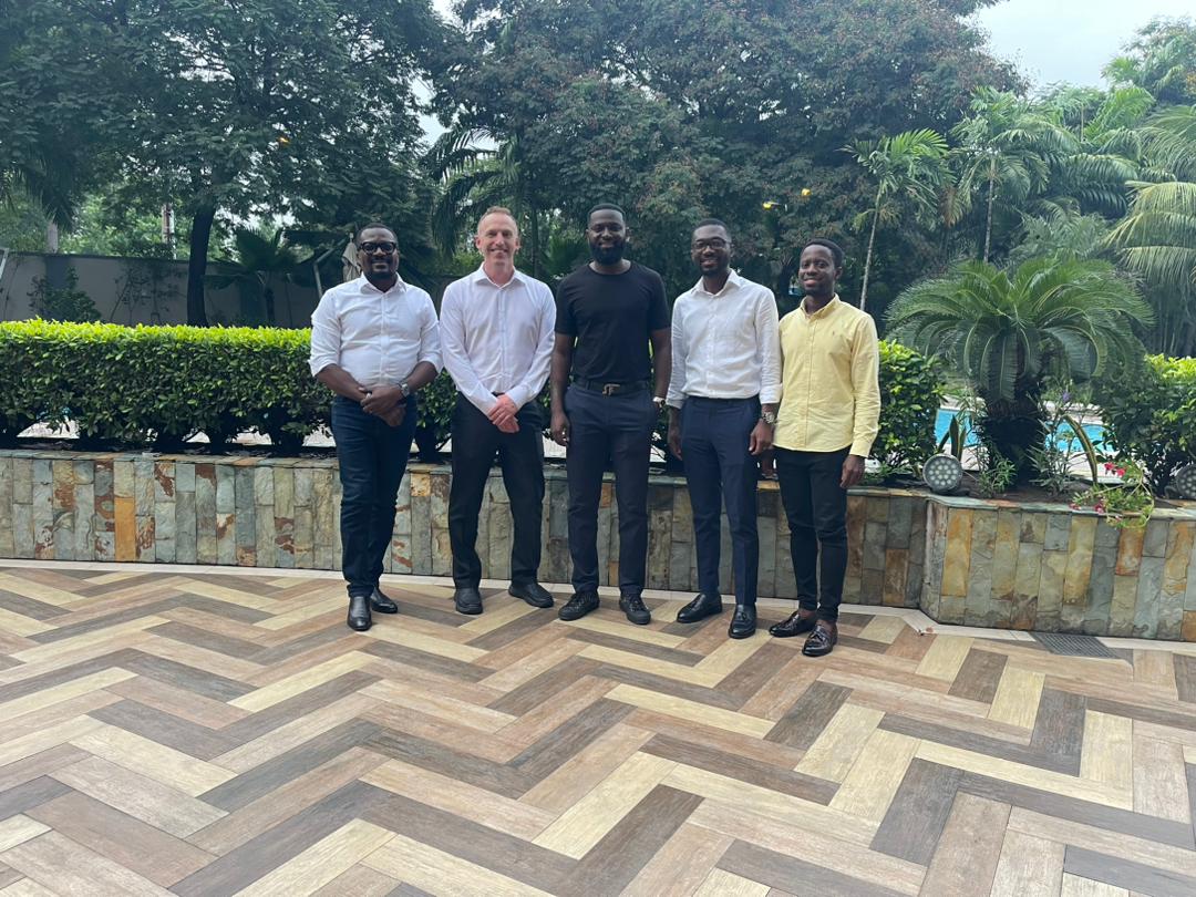 Excited to host Dean, CPO, in Accra as part of the @TheTechGulf_GH-@digimobilityinc  partnership's mission to present our innovative security solutions, IMP eNotes. 

Grateful for the  opportunities across Africa. 

Impactful collaborations ahead.

#SecuritySolutions 
#Africa