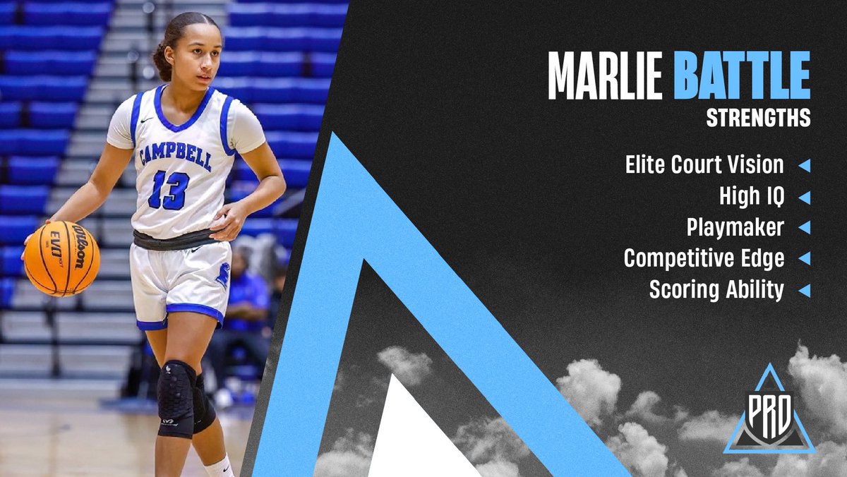 ☁️#PRO Elevation Inc.✈️ 🏀’25 @Marlieb_lucky13 (Campbell) is one of the top floor generals in Georgia’s 2025 Class 📝Elite court vision, creator and tough defender that schools are beginning to serious track 🗓️Battle is playing summer w/ @FBCLegacyNike17 🏫Open to visits now