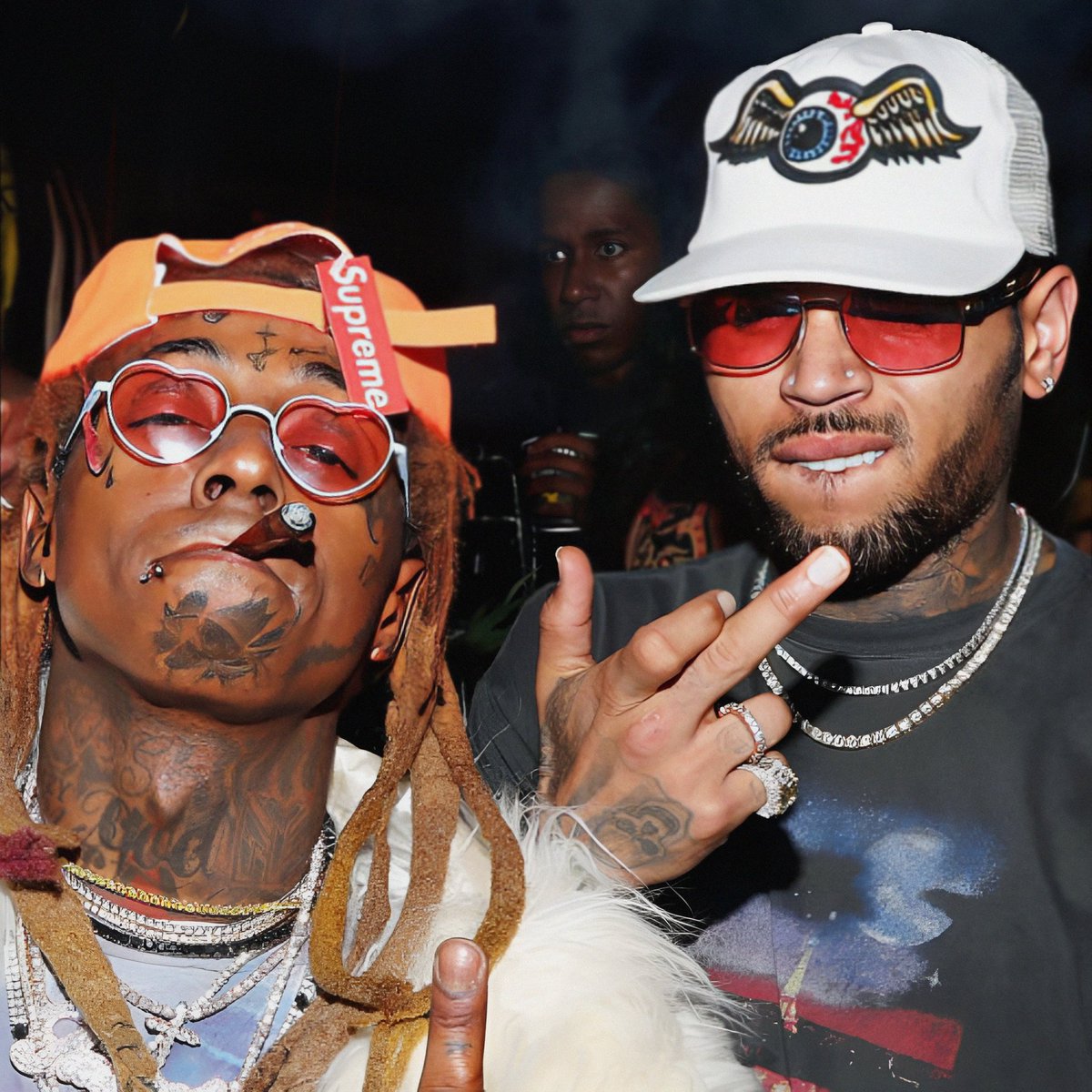 Chris Brown & Lil Wayne Collaborations

(A Thread)