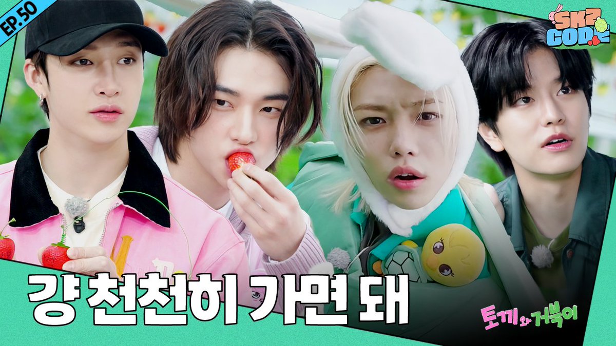 토끼와 거북이 (The Tortoise and the Hare) #2｜[SKZ CODE(스키즈 코드)] Ep.50

youtu.be/RTqXInzsREg

#StrayKids #스트레이키즈
#스키즈코드 #SKZCODE
#토끼와거북이
#TheTortoiseandtheHare
#YouMakeStrayKidsStay