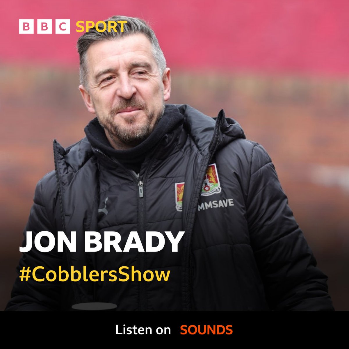 The Cobblers Show 👞 It's the final show of the season and @ntfc manager Jon Brady is live in the studio with @JakeSharpeBBC & @TogletTim 🎙️ Send him your questions ⬇️ 6pm | @BBCNorthampton | @BBCSounds #ntfc