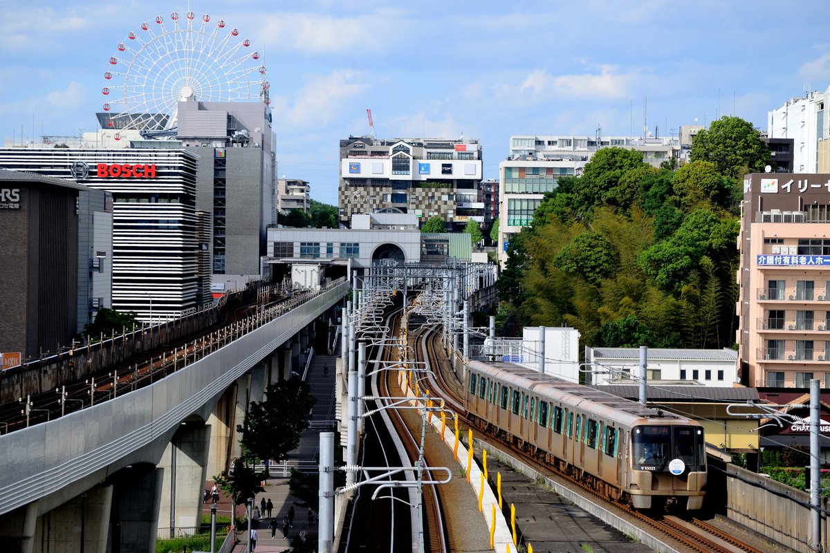 5月最初の撮影は横浜市営地下鉄から
EXPOヘッドマーク付きが良きかな良きかな