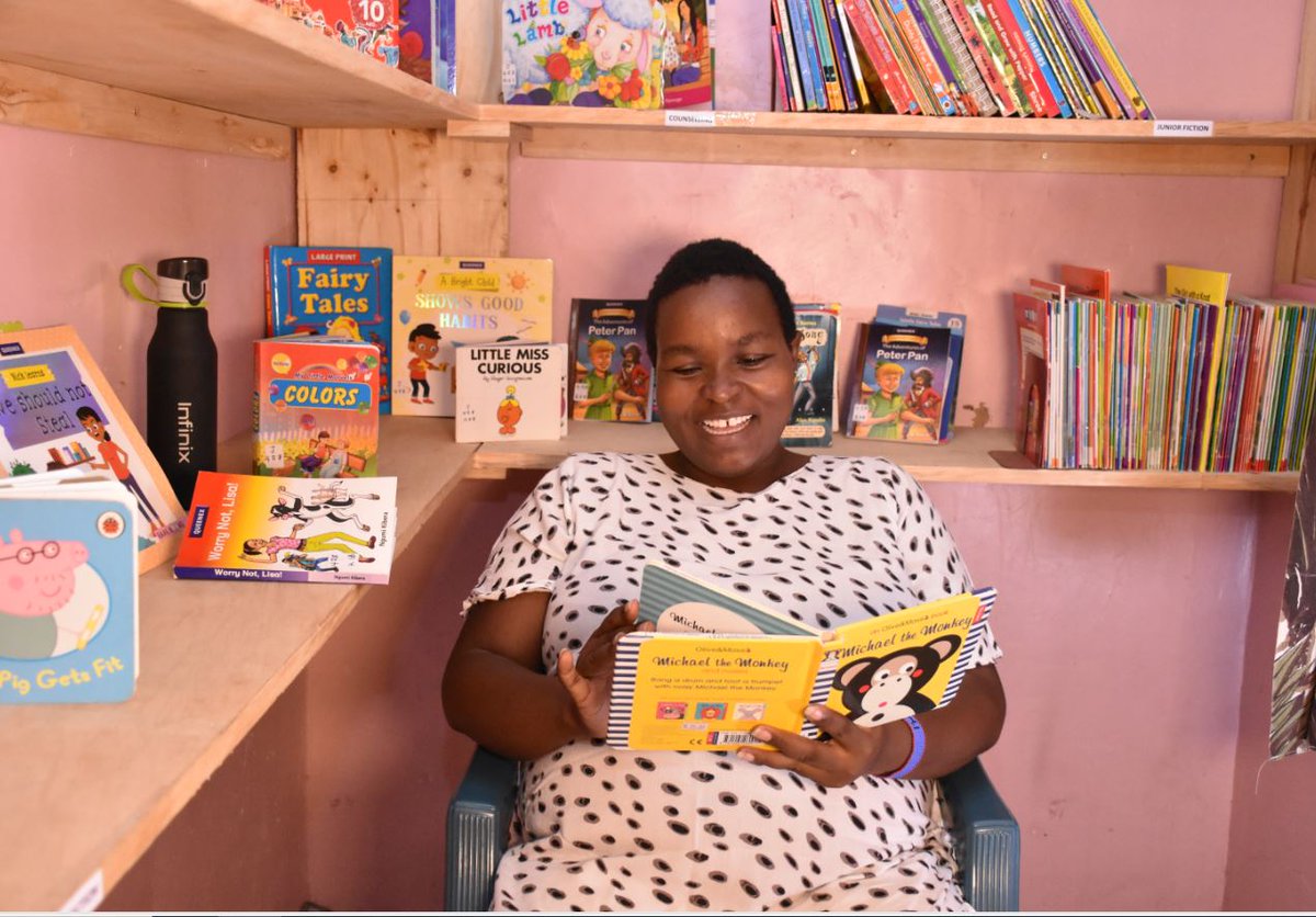 As we celebrate the winners of our Community Reading Awards 2023/2024, we wanted to share stories from some previous winners. Here Jane shares the value she found in the Toto Smart Book Club at the Bondeni Maternity Unit in Kenya. bookaid.org/stories/health…