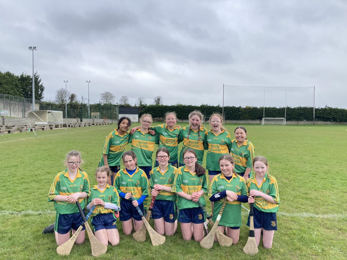 Hard luck to our magnificent U13 Camogie Team who lost out narrowly to a brilliant Ballingarry team in today’s @TippCumanNamBun COUNTY SEMI FINAL. Our girls were terrific and we are so proud of them all. It was a game for the ages!