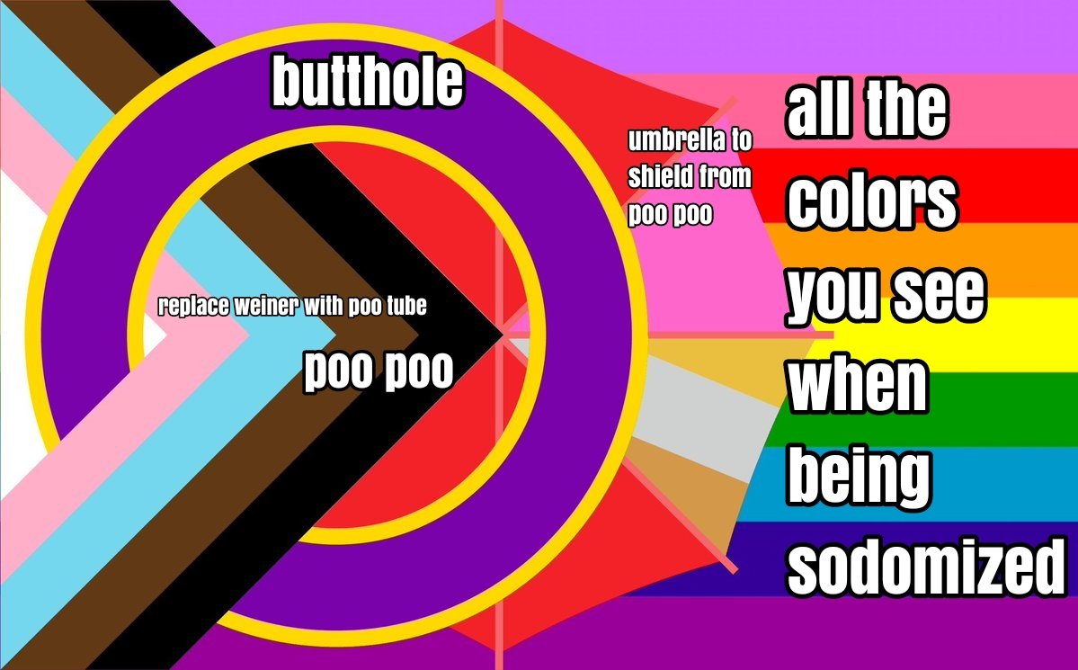 Decoded the new pride flag for you BIGOTS!