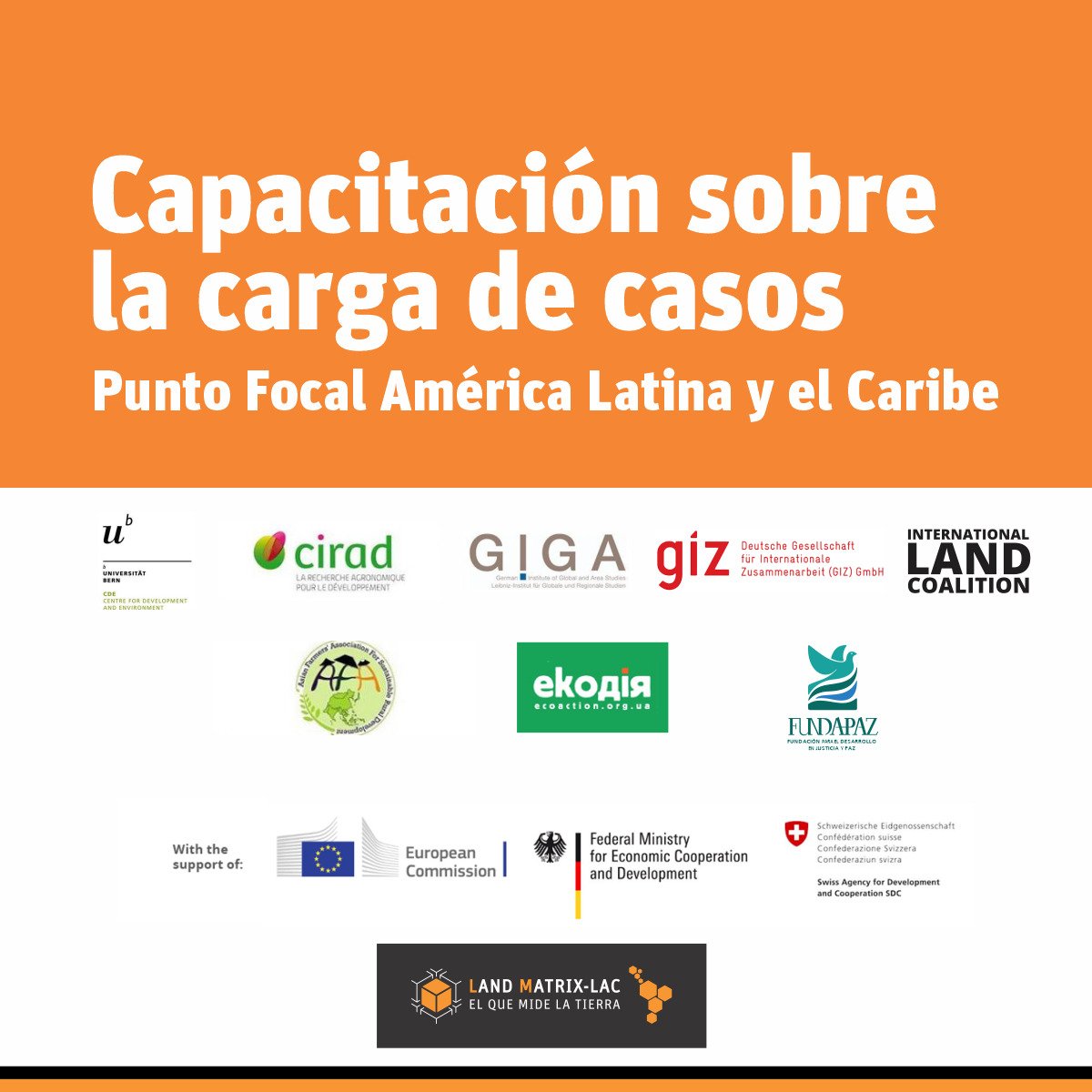 El día miércoles 29 de abril de 2024, los miembros de la red de colaboradores del Punto Focal para América Latina y el Caribe, participaron en una capacitación sobre la carga de casos.

#DatosDeCalidad  #datos #D #FuentaciónGeográ #GrandesTransaccionesDeTierras