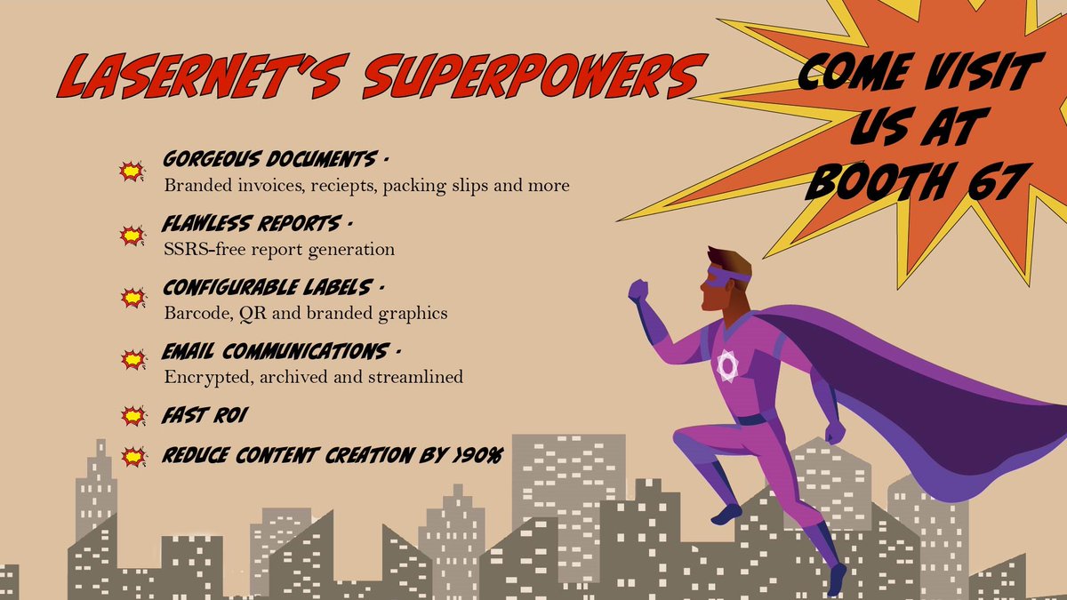 Formpipe's tweet image. Facing complex document management challenges within your ERP system?

Lasernet empowers you to overcome any hurdles and optimise your customer communications and document management capabilities.

Learn more👉formpi.pe/hero

#Formpipe #DynamicsConLive