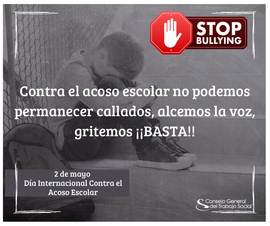 Desde que en 2013 la UNESCO proclamara el 2 de mayo como el Día Internacional contra el Acoso Escolar, se conmemora este día para concienciar de la realidad que están viviendo nuestras/os niñas/os en los centros escolares. Los centros educativos deberían ser lugares seguros para…