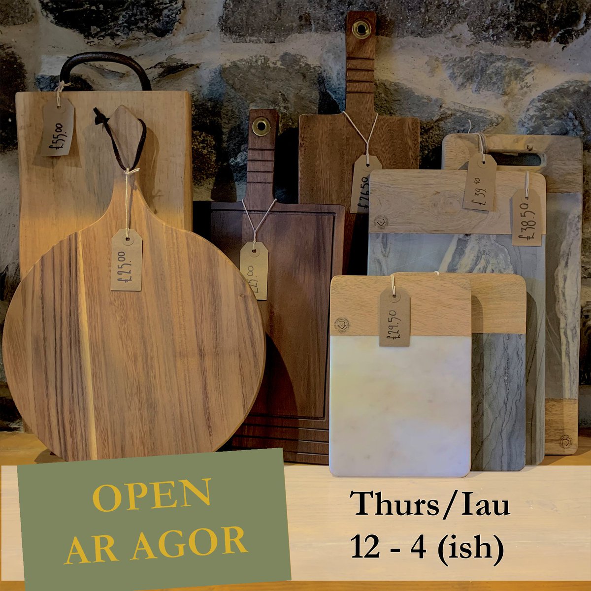 Open again today.

Come along, chop, chop! 😉

#Llanrwst #conwy #northwales #indieretail #boutique #homedecor #InteriorDesign