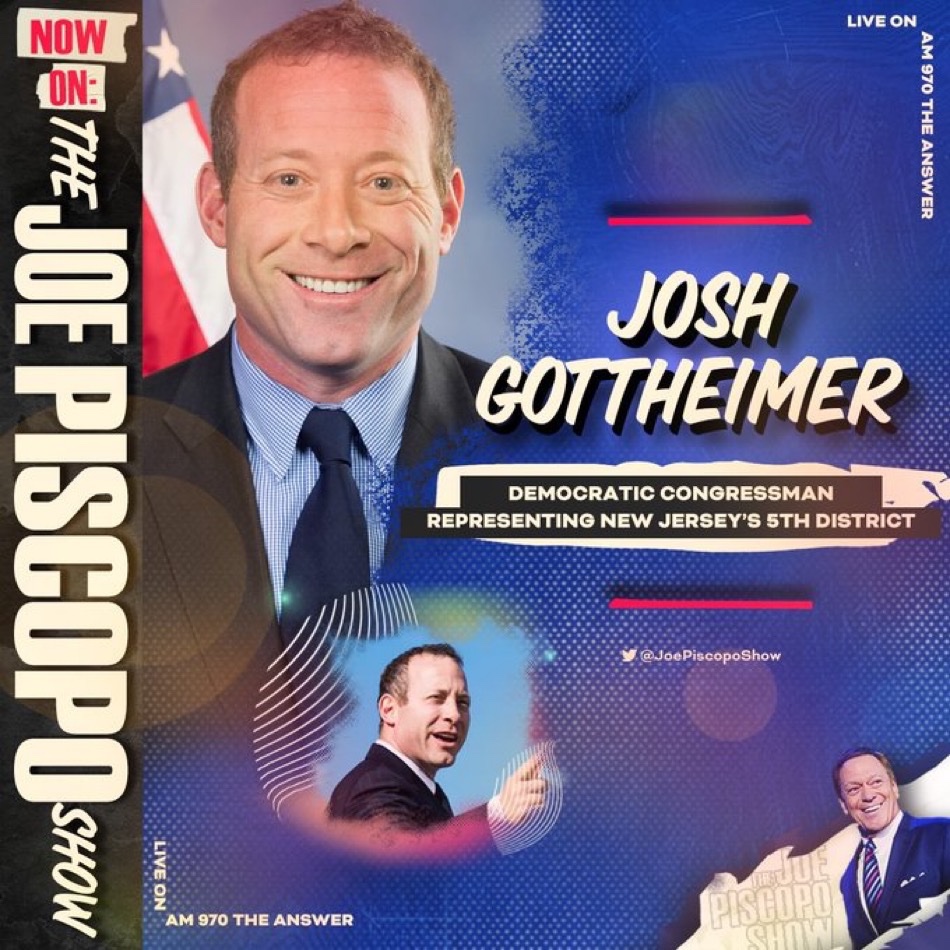 🚨 NOW ⏰ 8:05am EST @RepJoshG joins @JrzyJoePiscopo to discuss the House passing the antisemitism bill LISTEN🎙️LIVE: am970theanswer.com/listenlive