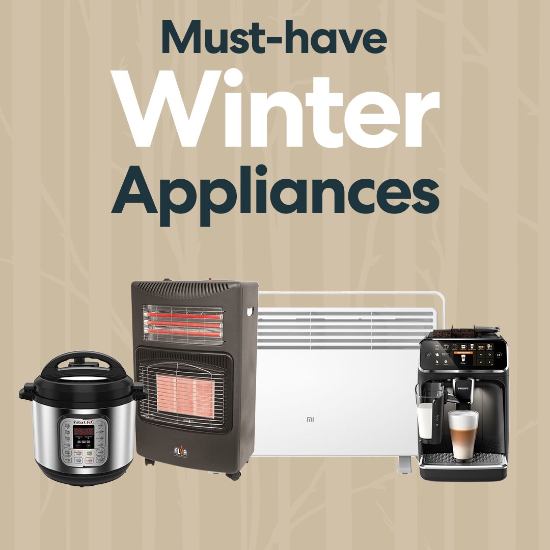 Don't let winter catch you unprepared. Embrace the chill with our must-have winter appliances. ❄️ bit.ly/4b4koIg #WinterEssentials #MustHaves