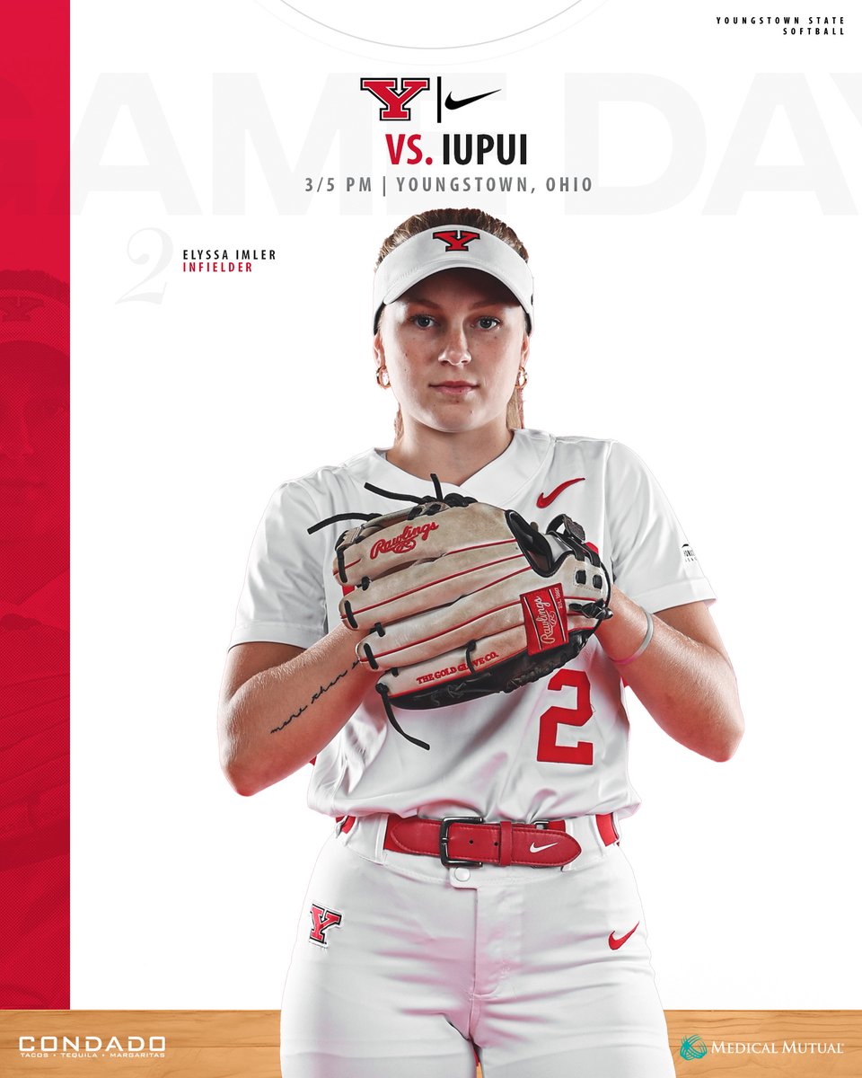 GAMEDAY!!! We start our final regular-season series today with a doubleheader against the Jaguars. 🥎 - vs. IUPUI 📍 - Youngstown, Ohio 🏟️ - Covelli Sports Complex ⏲️ - 3/5 p.m. 📊 - YSUSports.com 📺 - ESPN+ #goguins🐧